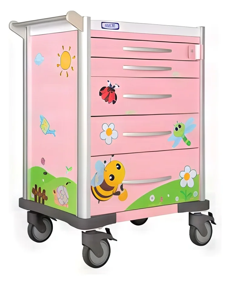 Wózki dla oddziałów pediatrycznych LUXE